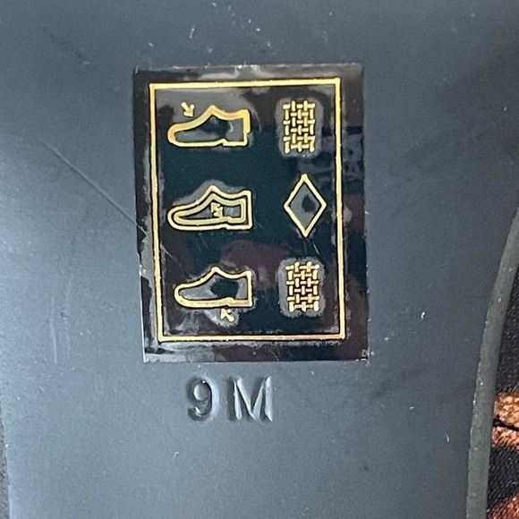 J.Renee Women's Animal Print Open Toe Sling Back Shoes Size 9M Fabric - Picture 9 of 12